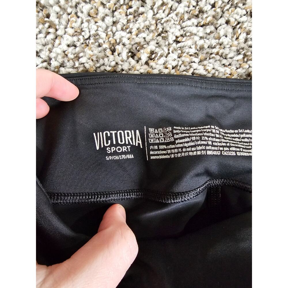 Victorias Secret Sport Womens Sz S Ankle Length Compression Athletic Leggings - Picture 2 of 3